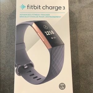 Fitbit Charge 3 Rose Gold fitness tracker